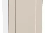Шкаф верхний с 1-ой дверцей Лофт Cream Silk/Белый 920*400*320