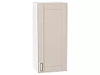 Шкаф верхний с 1-ой дверцей Лофт Cream Silk/Белый 920*400*320