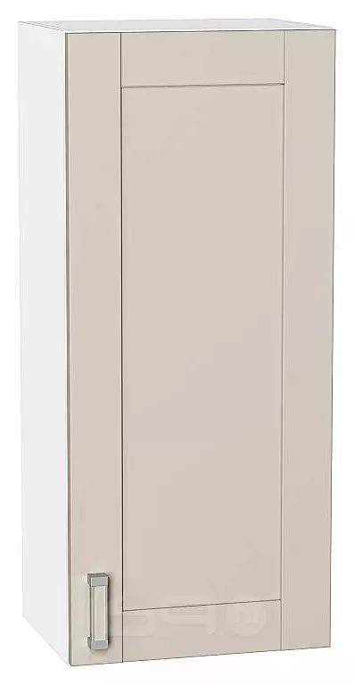 Шкаф верхний с 1-ой дверцей Лофт Cream Silk/Белый 920*400*320