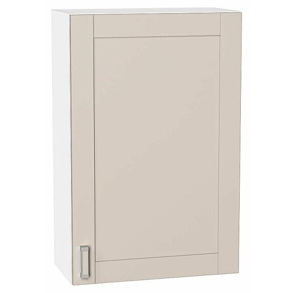 Шкаф верхний с 1-ой дверцей Лофт Cream Silk/Белый 920*600*320