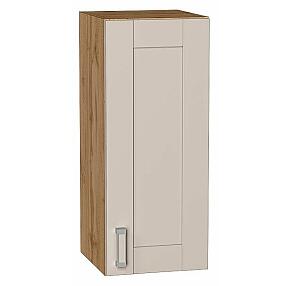 Шкаф верхний с 1-ой дверцей Лофт Cream Silk/Дуб Вотан 716*300*320