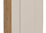 Шкаф верхний с 1-ой дверцей Лофт Cream Silk/Дуб Вотан 716*300*320