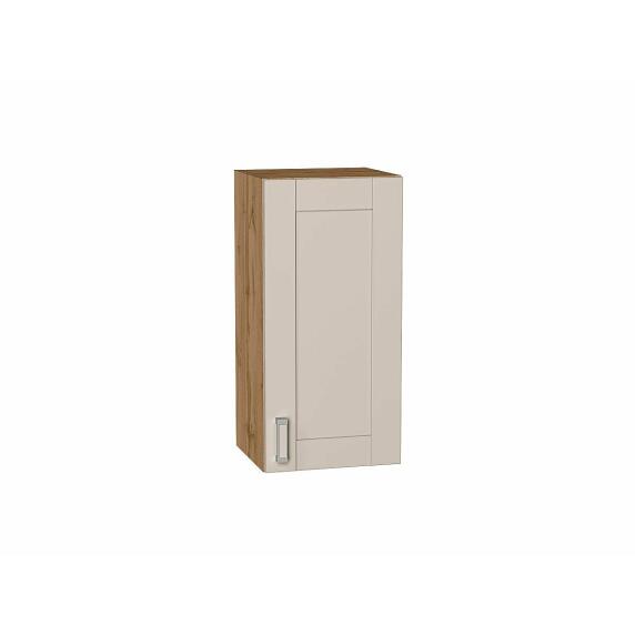 Шкаф верхний с 1-ой дверцей Лофт Cream Silk/Дуб Вотан 716*350*320
