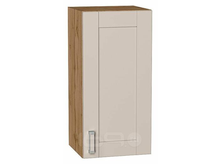 Шкаф верхний с 1-ой дверцей Лофт Cream Silk/Дуб Вотан 716*350*320
