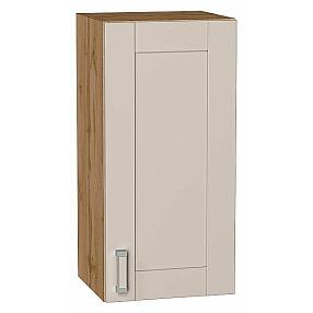 Шкаф верхний с 1-ой дверцей Лофт Cream Silk/Дуб Вотан 716*350*320