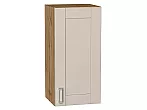 Шкаф верхний с 1-ой дверцей Лофт Cream Silk/Дуб Вотан 716*350*320