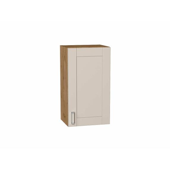 Шкаф верхний с 1-ой дверцей Лофт Cream Silk/Дуб Вотан 716*400*320