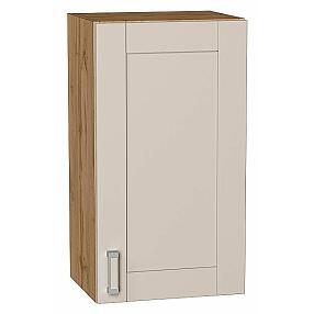 Шкаф верхний с 1-ой дверцей Лофт Cream Silk/Дуб Вотан 716*400*320