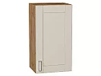 Шкаф верхний с 1-ой дверцей Лофт Cream Silk/Дуб Вотан 716*400*320