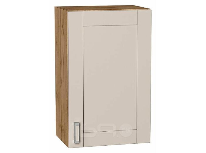 Шкаф верхний с 1-ой дверцей Лофт Cream Silk/Дуб Вотан 716*450*320