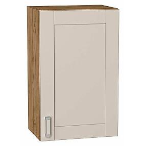 Шкаф верхний с 1-ой дверцей Лофт Cream Silk/Дуб Вотан 716*450*320