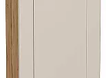 Шкаф верхний с 1-ой дверцей Лофт Cream Silk/Дуб Вотан 716*450*320