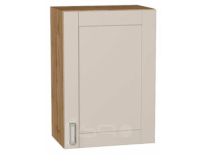 Шкаф верхний с 1-ой дверцей Лофт Cream Silk/Дуб Вотан 716*500*320