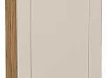 Шкаф верхний с 1-ой дверцей Лофт Cream Silk/Дуб Вотан 716*500*320