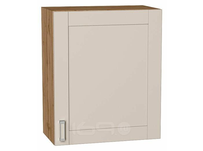 Шкаф верхний с 1-ой дверцей Лофт Cream Silk/Дуб Вотан 716*600*320