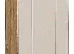 Шкаф верхний с 1-ой дверцей Лофт Cream Silk/Дуб Вотан 920*300*320