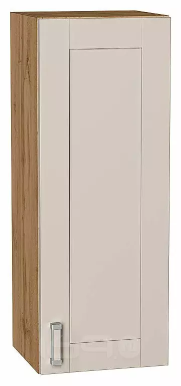 Шкаф верхний с 1-ой дверцей Лофт Cream Silk/Дуб Вотан 920*350*320