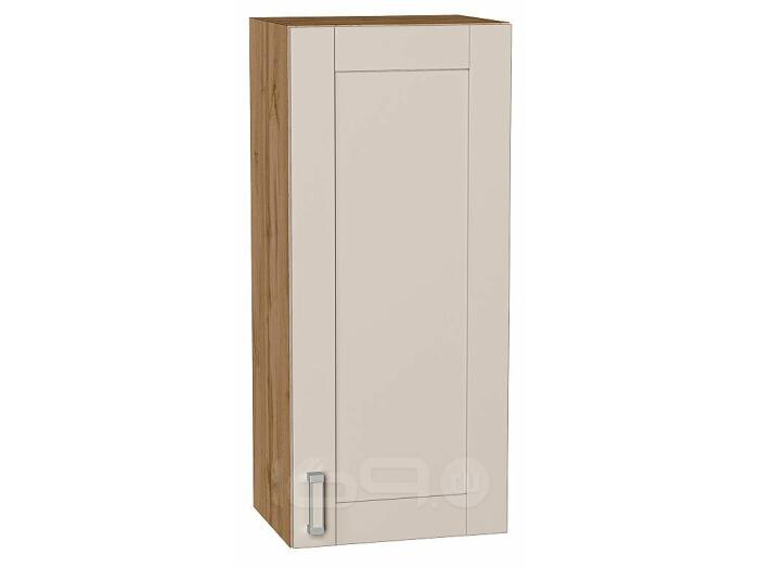 Шкаф верхний с 1-ой дверцей Лофт Cream Silk/Дуб Вотан 920*400*320
