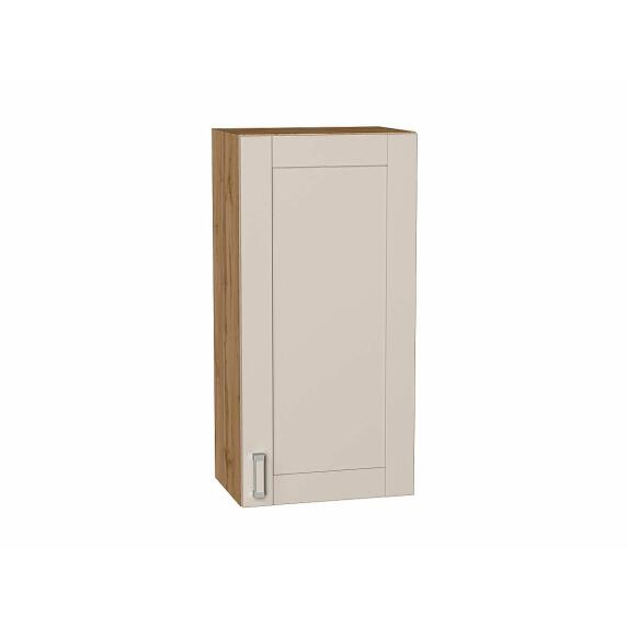 Шкаф верхний с 1-ой дверцей Лофт Cream Silk/Дуб Вотан 920*450*320