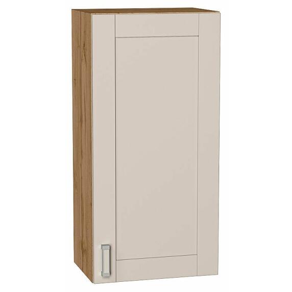 Шкаф верхний с 1-ой дверцей Лофт Cream Silk/Дуб Вотан 920*450*320