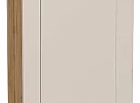 Шкаф верхний с 1-ой дверцей Лофт Cream Silk/Дуб Вотан 920*500*320