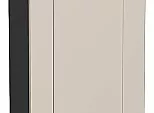 Шкаф верхний с 1-ой дверцей Лофт Cream Silk/Graphite 716*400*320