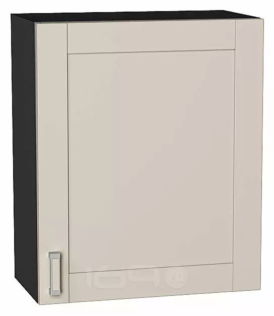 Шкаф верхний с 1-ой дверцей Лофт Cream Silk/Graphite 716*600*320
