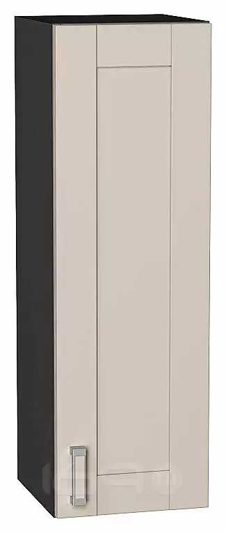 Шкаф верхний с 1-ой дверцей Лофт Cream Silk/Graphite 920*300*320