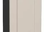 Шкаф верхний с 1-ой дверцей Лофт Cream Silk/Graphite 920*350*320