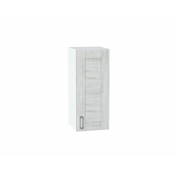 Шкаф верхний с 1-ой дверцей Лофт Nordic Oak/Белый 716*300*320