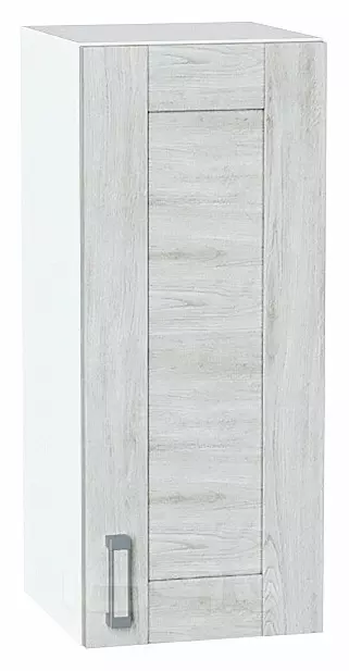 Шкаф верхний с 1-ой дверцей Лофт Nordic Oak/Белый 716*300*320