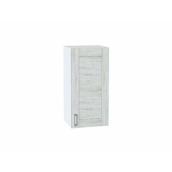 Шкаф верхний с 1-ой дверцей Лофт Nordic Oak/Белый 716*350*320