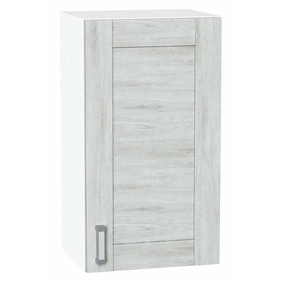 Шкаф верхний с 1-ой дверцей Лофт Nordic Oak/Белый 716*400*320