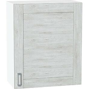 Шкаф верхний с 1-ой дверцей Лофт Nordic Oak/Белый 716*600*320