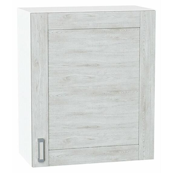 Шкаф верхний с 1-ой дверцей Лофт Nordic Oak/Белый 716*600*320
