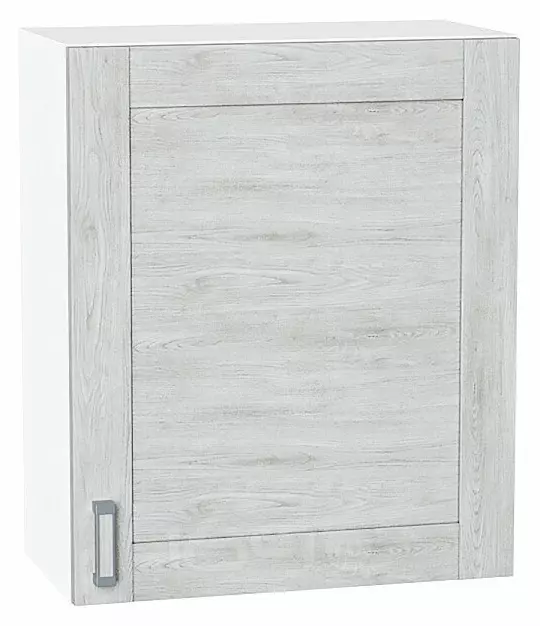 Шкаф верхний с 1-ой дверцей Лофт Nordic Oak/Белый 716*600*320