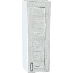 Шкаф верхний с 1-ой дверцей Лофт Nordic Oak/Белый 920*300*320