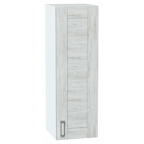Шкаф верхний с 1-ой дверцей Лофт Nordic Oak/Белый 920*300*320