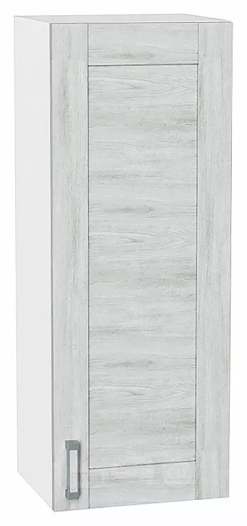 Шкаф верхний с 1-ой дверцей Лофт Nordic Oak/Белый 920*350*320