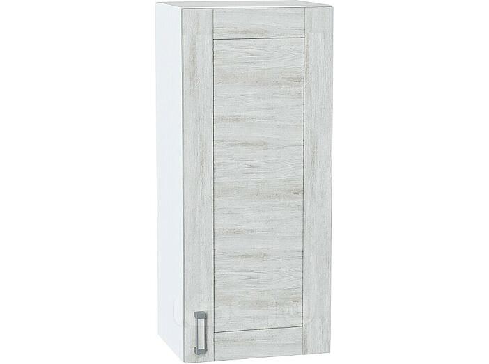 Шкаф верхний с 1-ой дверцей Лофт Nordic Oak/Белый 920*400*320