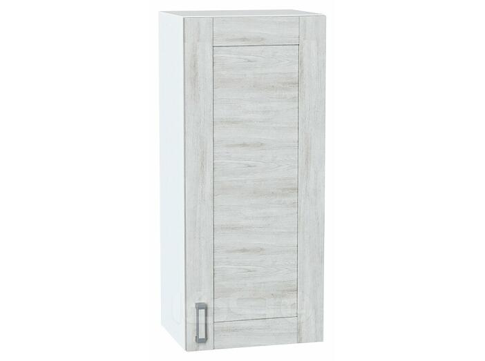 Шкаф верхний с 1-ой дверцей Лофт Nordic Oak/Белый 920*400*320