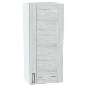 Шкаф верхний с 1-ой дверцей Лофт Nordic Oak/Белый 920*400*320