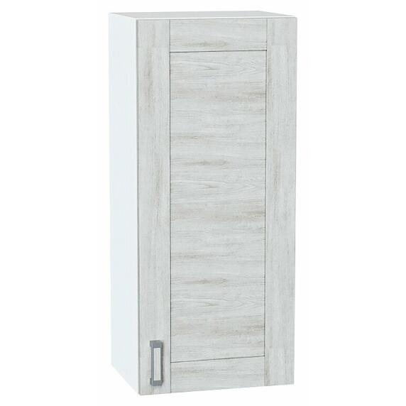 Шкаф верхний с 1-ой дверцей Лофт Nordic Oak/Белый 920*400*320
