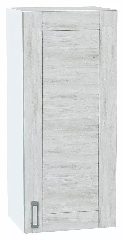 Шкаф верхний с 1-ой дверцей Лофт Nordic Oak/Белый 920*400*320