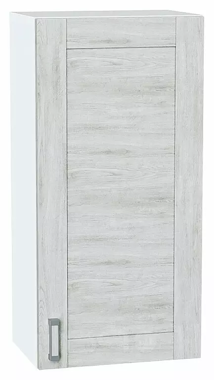 Шкаф верхний с 1-ой дверцей Лофт Nordic Oak/Белый 920*450*320
