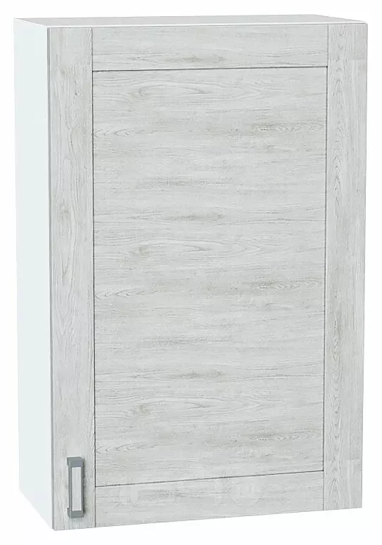 Шкаф верхний с 1-ой дверцей Лофт Nordic Oak/Белый 920*600*320