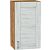 Шкаф верхний с 1-ой дверцей Лофт Nordic Oak/Дуб Вотан 716*400*320