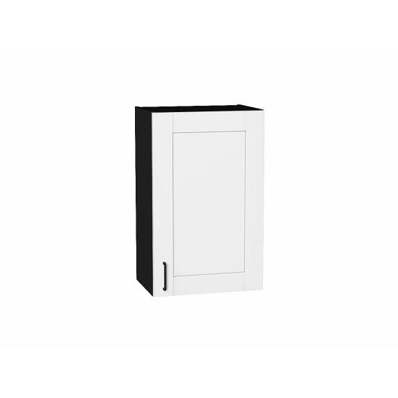 Шкаф верхний с 1-ой дверцей Лофт Super White Graphite 716*450*320