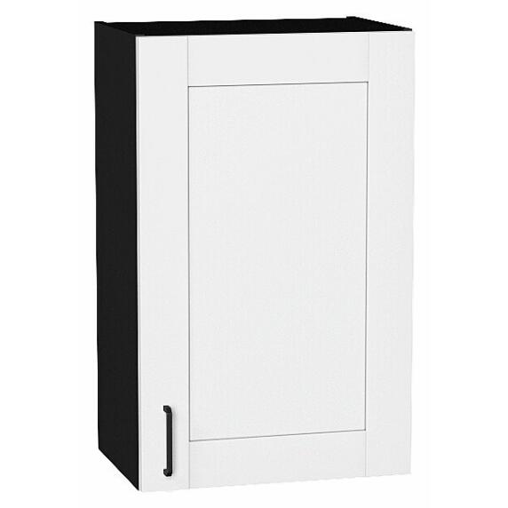 Шкаф верхний с 1-ой дверцей Лофт Super White Graphite 716*450*320