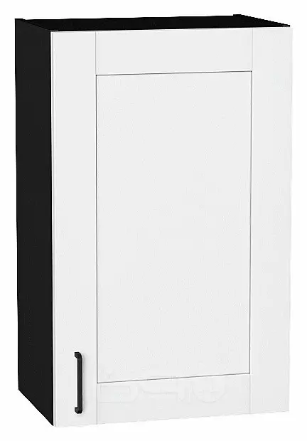 Шкаф верхний с 1-ой дверцей Лофт Super White Graphite 716*450*320